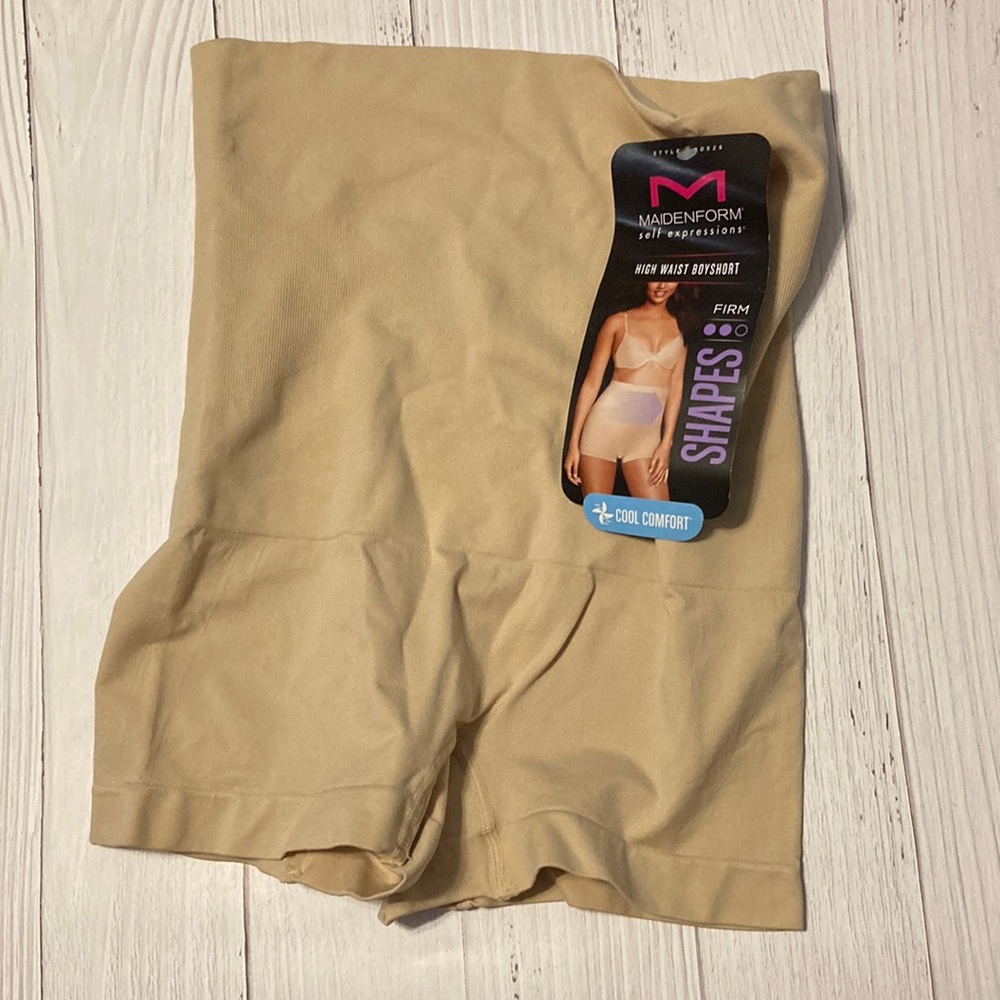 High Waist Boyshort Shape ware Maidenform Cool Comfort